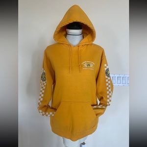 Loser Machine LMC Unisex Mens Womens Yellow Speed & Skate Hoodie Sweatshirt Sz M